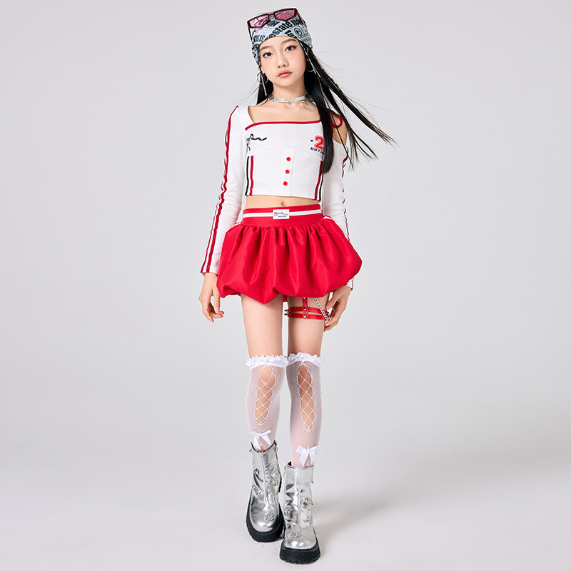 Dziewczęce ubrania hip-hopowe  – Street Fashion Outfit Girl recenzja i cena