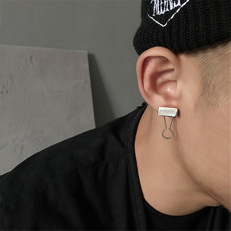 HUANZHI 2022 nowy Punk kreatyw – Street Fashion Earrings recenzja i cena