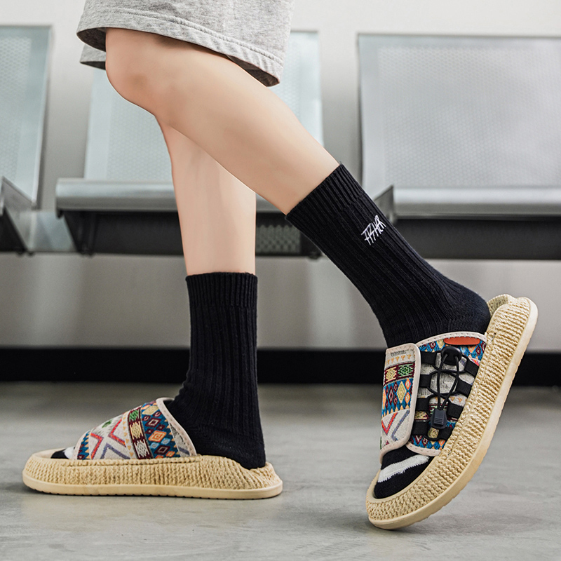 Męskie klapki w stylu europejs – Street Fashion American recenzja i cena