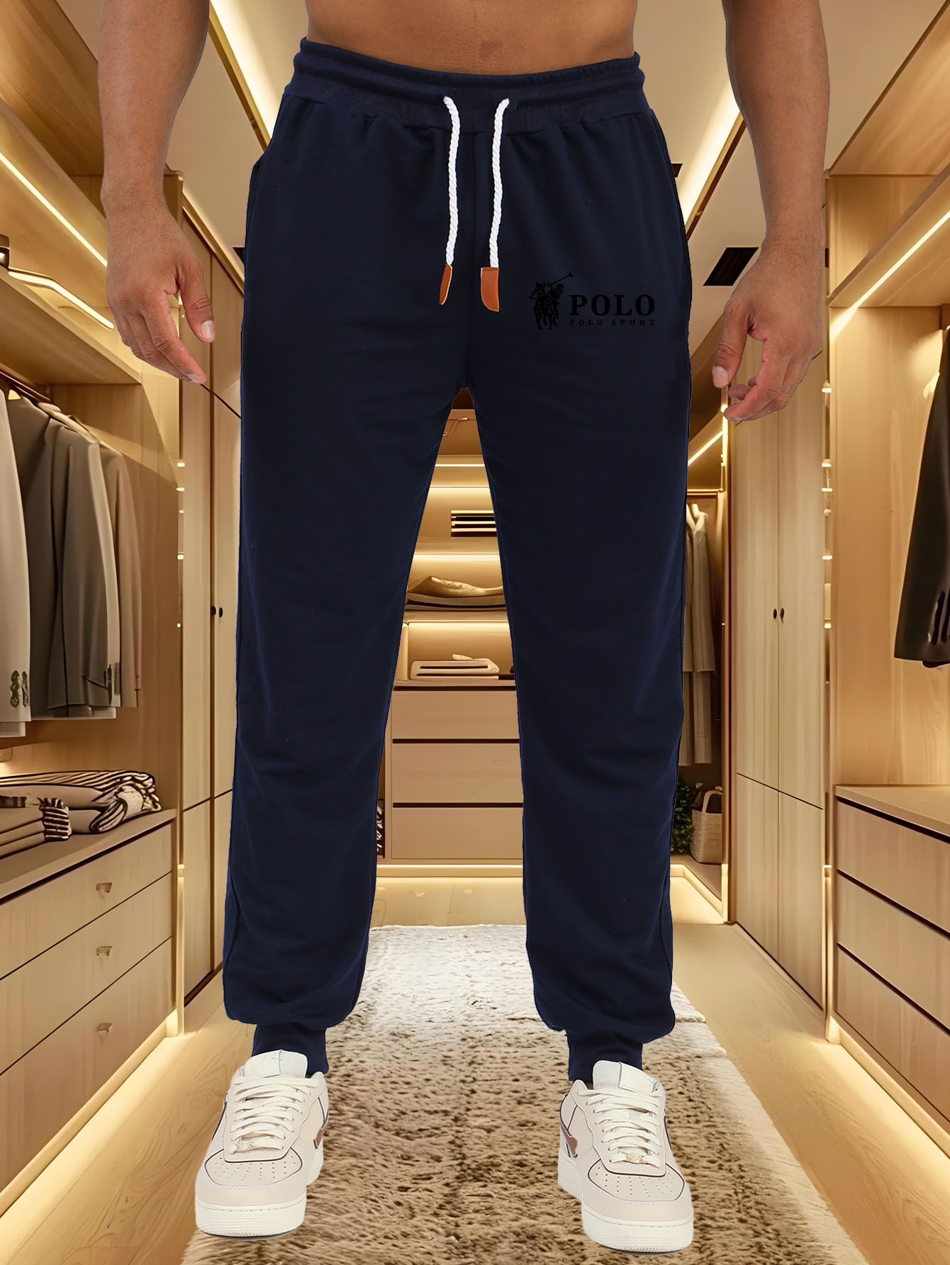 Męskie spodnie typu jogger, kl – Street Fashion Logo recenzja i cena