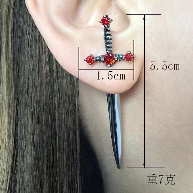 Nowość w modzie Vintage Hip Ho – Street Fashion Earrings recenzja i cena