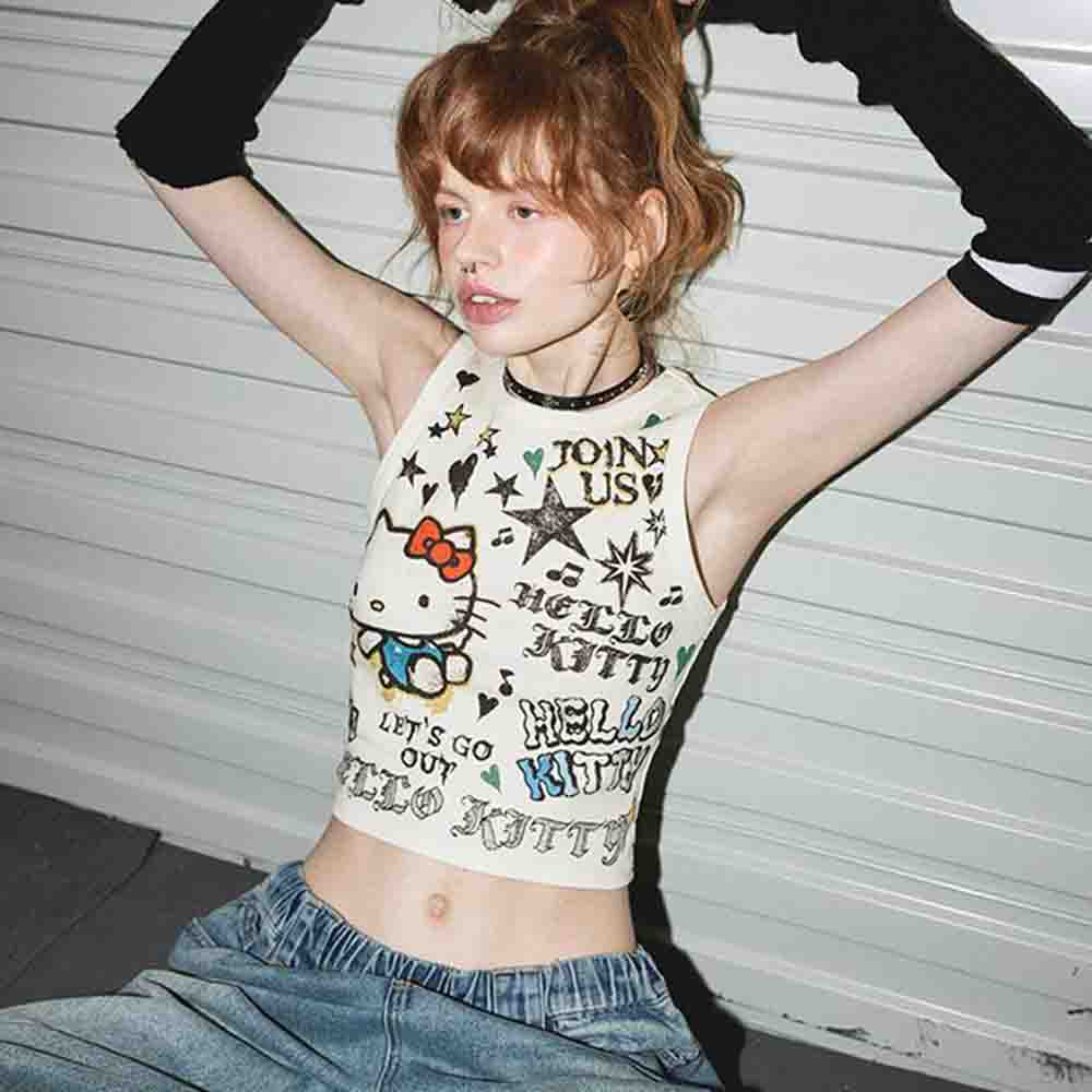 Sanrio Hello Kitty Damski Uroc – Street Fashion Anime recenzja i cena