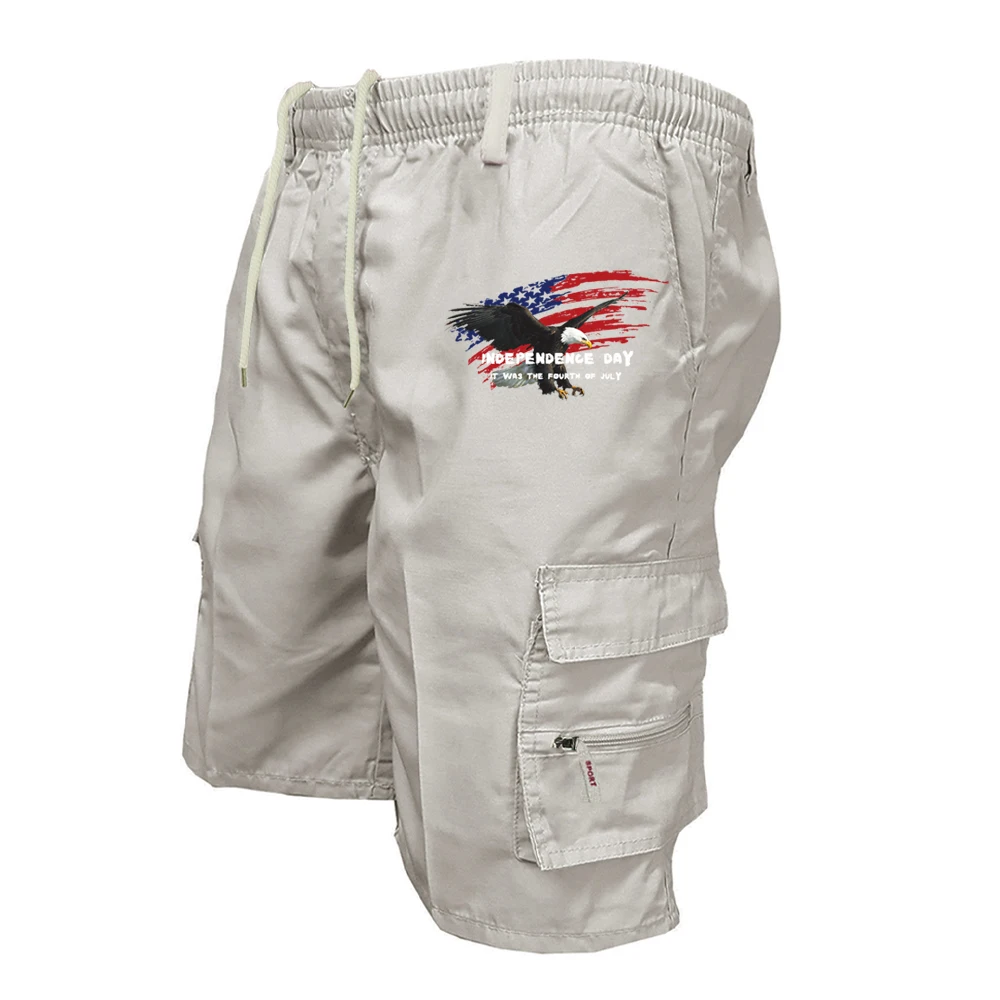 Letnie męskie szorty cargo w s – Street Fashion American recenzja i cena