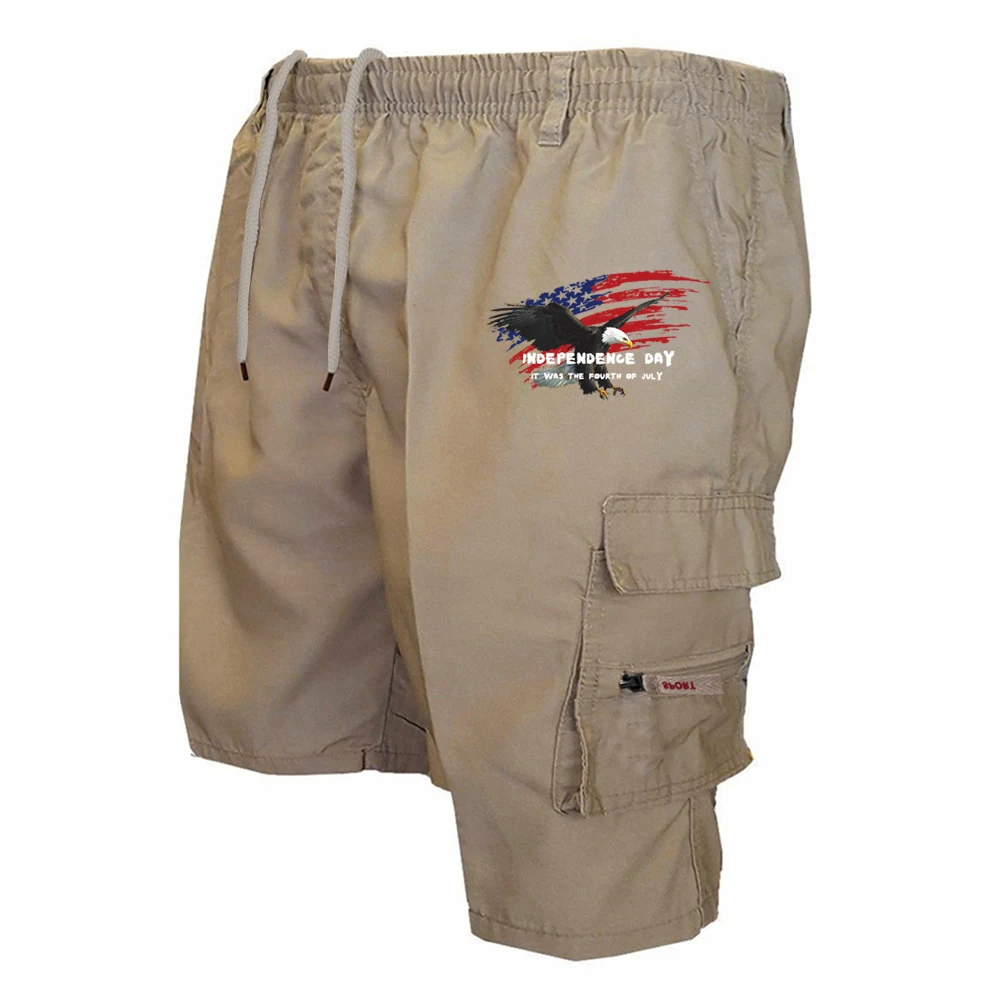 Letnie męskie szorty cargo w s – Street Fashion American recenzja i cena