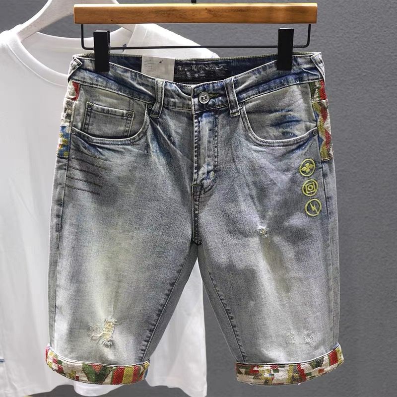 Męskie spodenki jeansowe Selve – Distressed Jean Rip recenzja i cena