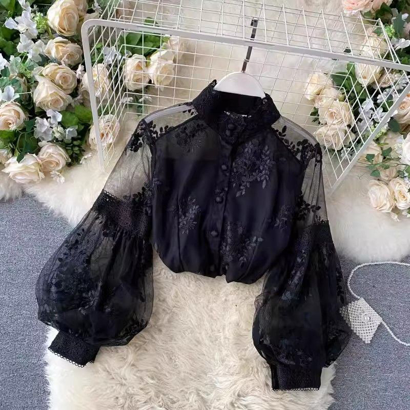 Francuska bluzka z siateczki i – Mesh Top Layering recenzja i cena