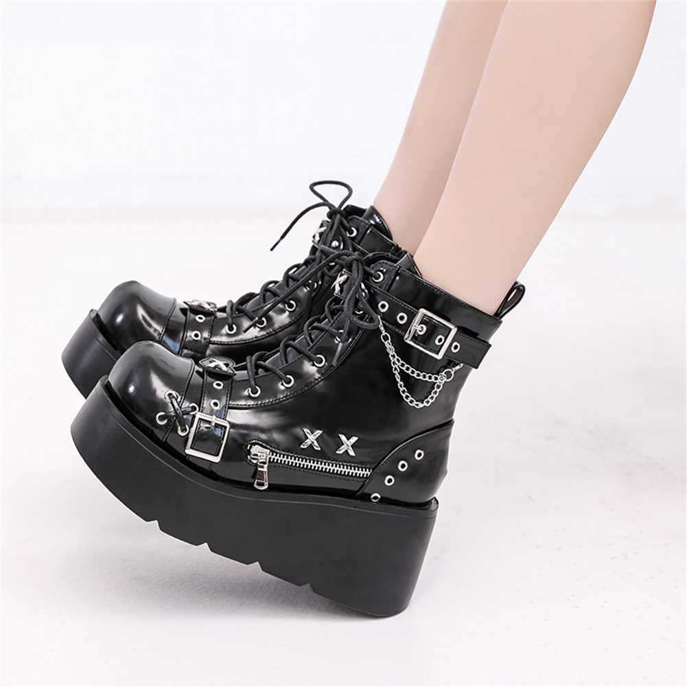 Brand New Ladies Goth Platform – Street Fashion Goth recenzja i cena